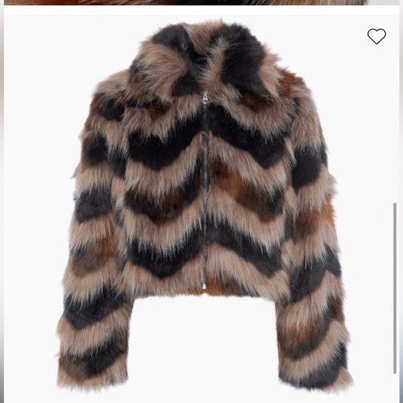 French Connection Dallow Faux Fur - Picture 6 of 7